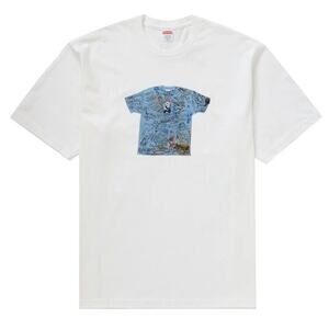 Supreme 30th Anniversary First Tee White SS24 Size XXL